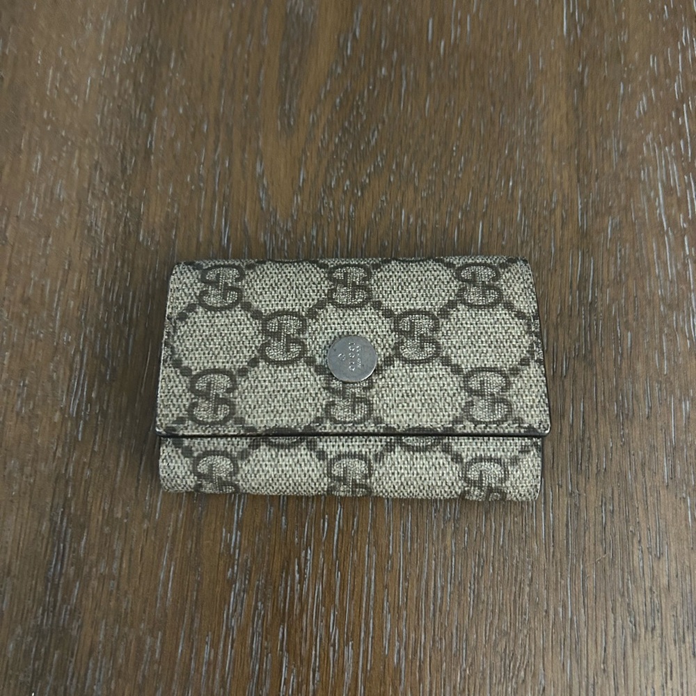 Gucci Vintage  Leather Keys holder